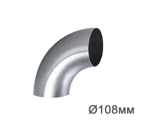 Купить Отвод стальной 90 градусов, 108мм